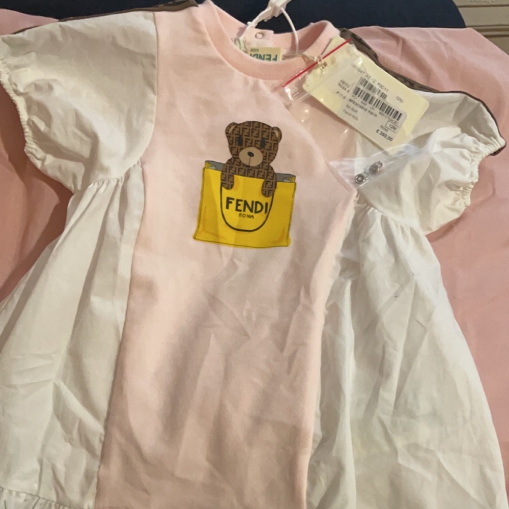 Baby girl fendi dress 2021